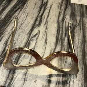 Large decor car eye glasses